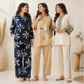 3 Women's Cotton Co-Ord Set ( C4 )