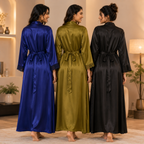 3 Soft Satin Nightwear ( N-4 )