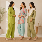 3 Women's Cotton Co-Ord Set ( C5 )