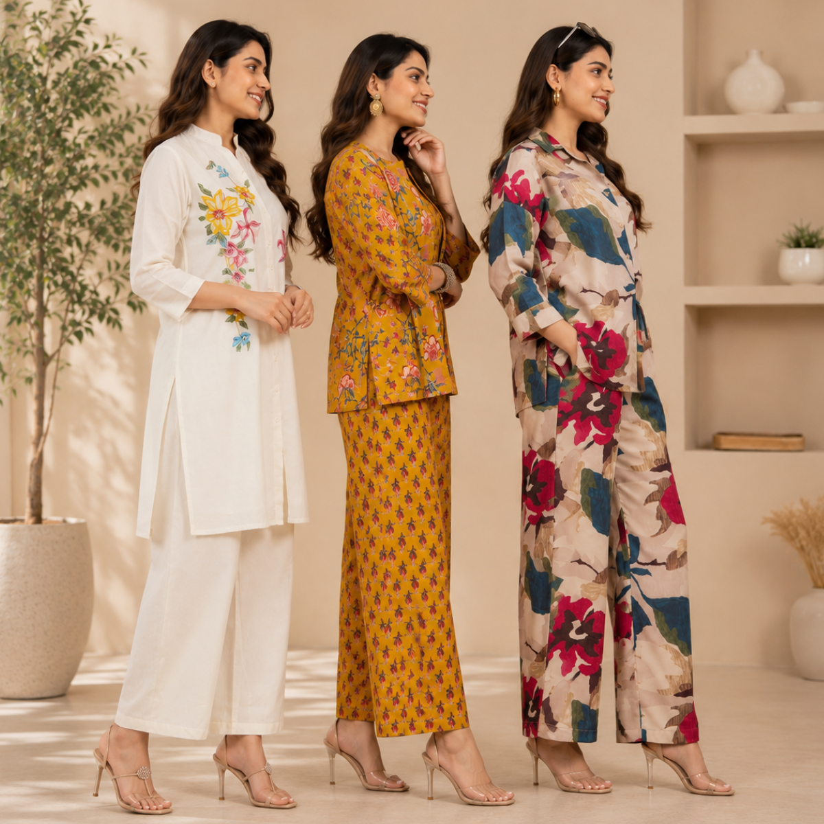3 Women's Co-Ord Set Outfit | Daily Wear ( CS-5 )