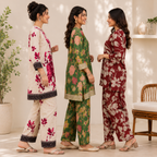 3 Women's Trendy Casual Co-Ord Set ( T5 )