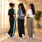 3 Women's Casual T-Shirt with Trouser Set | T-5