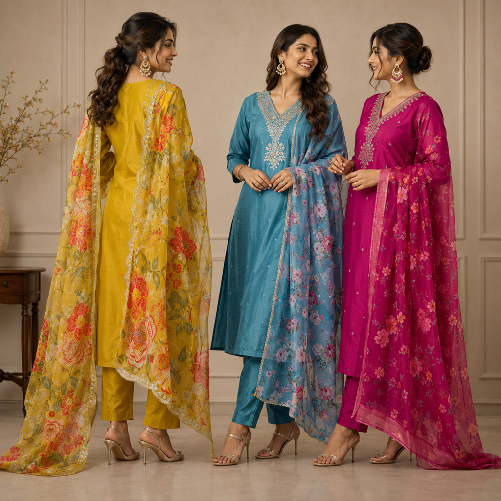3-Piece Women's Kurti Collection (P-6)