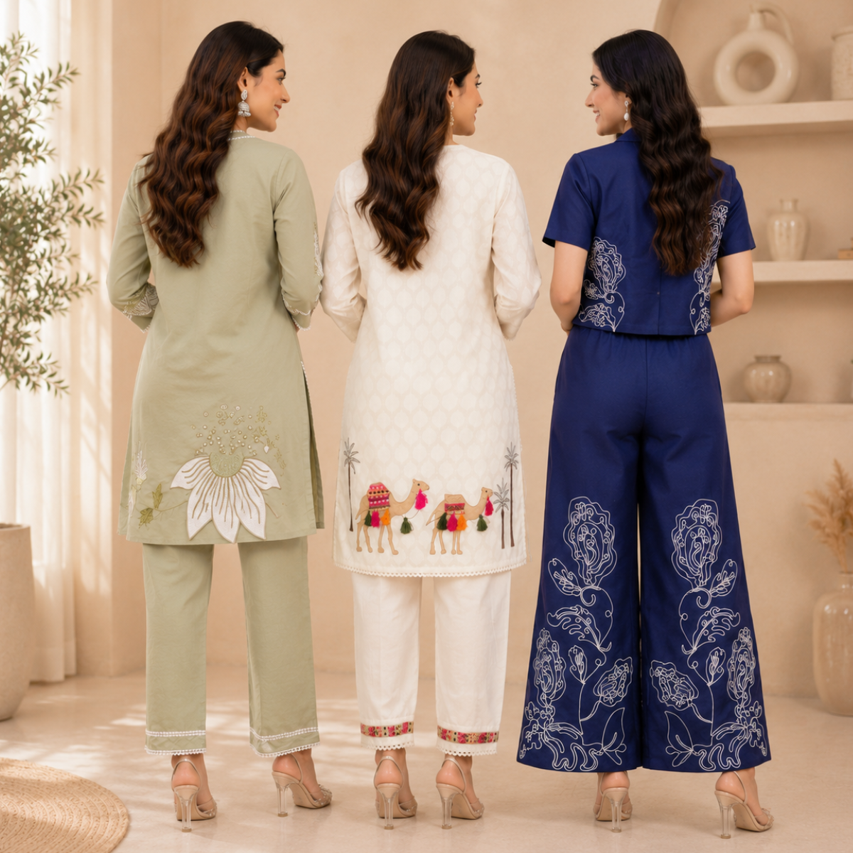 3 Women's Co-Ord Set Outfit | Daily Wear ( CS-6 )