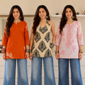 3 Short Kurtis, One Perfect Combo | SK-05