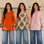 3 Short Kurtis, One Perfect Combo | SK-05