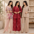 3 Women's Co-Ord Set Outfit | Daily Wear ( CS-7 )