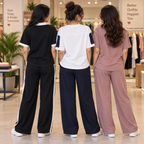 3 Women’s Casual T-Shirt With Trouser  ( T5 )