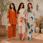 Printed Co-Ord | Pack of 3 | Casual Ethnic Fusion Wear | CC-012
