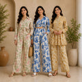 Printed Co-Ord | Pack of 3 | Casual Ethnic Fusion Wear | CC-016