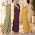 3 Women’s Comfort Fit Trousers ( T7 )