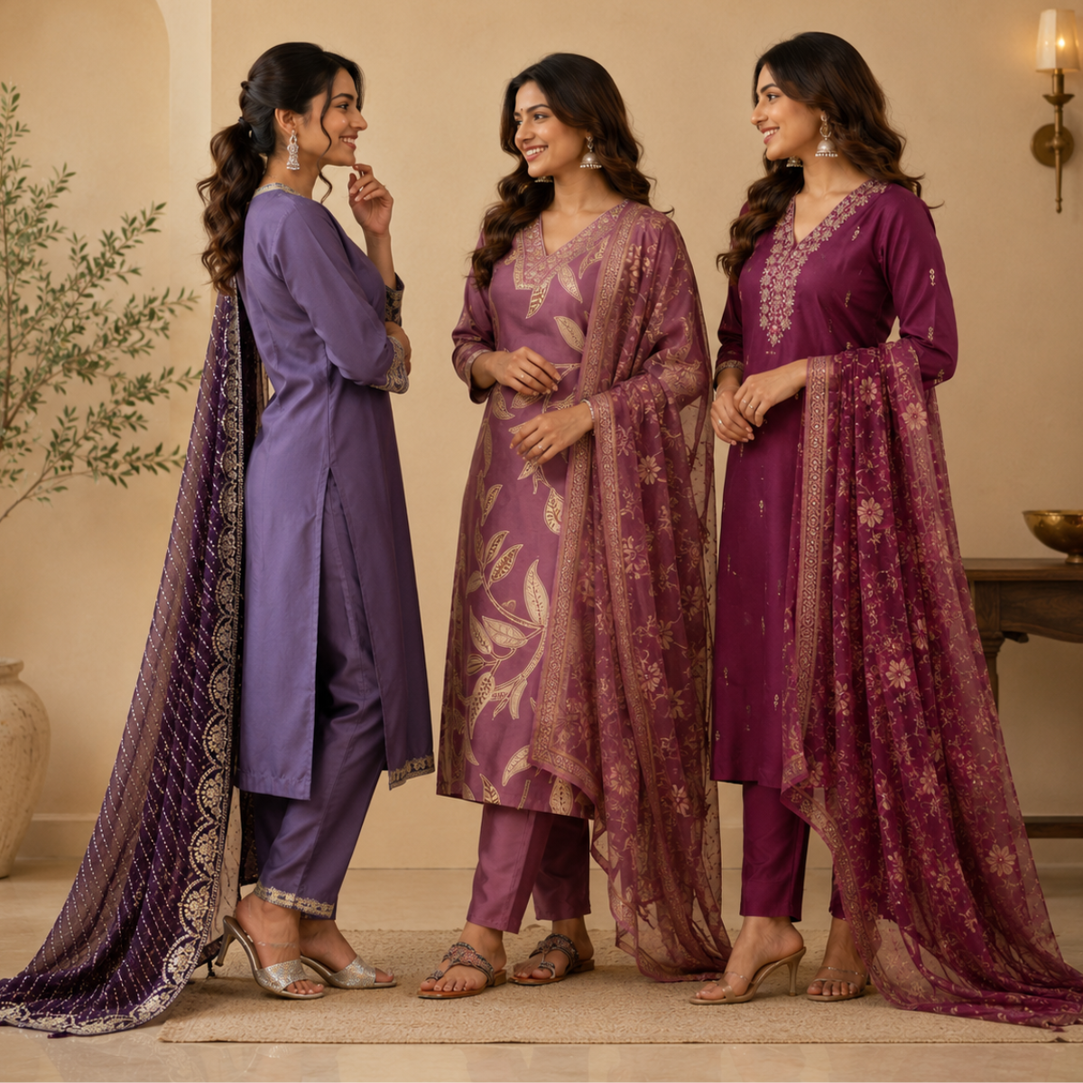 3-Piece Women's Kurti Collection (P-7)