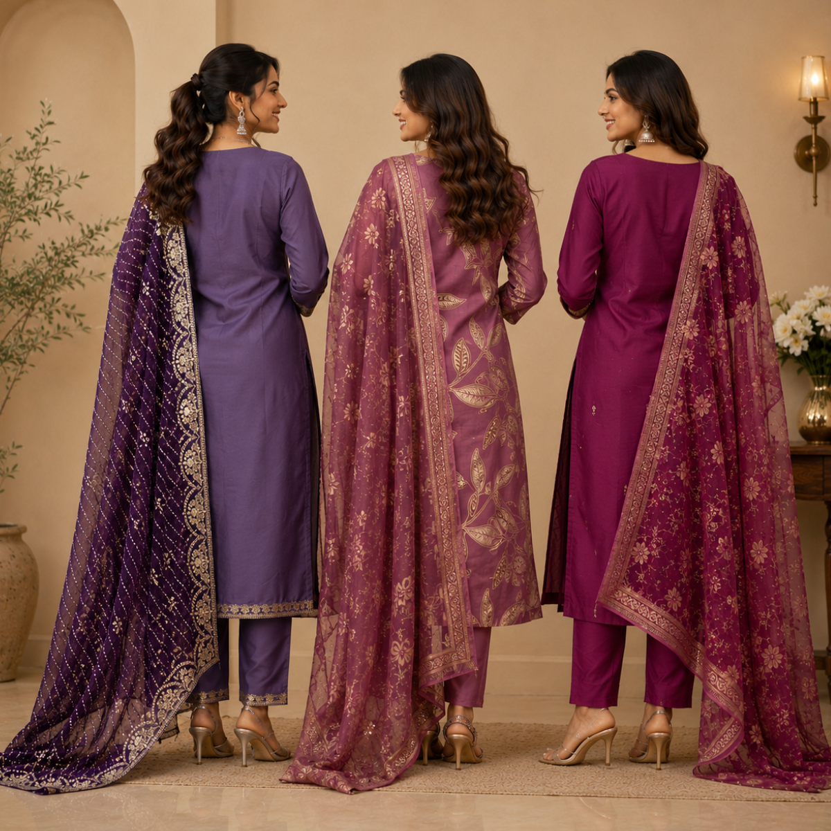 3-Piece Women's Kurti Collection (P-7)