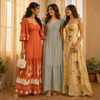 3 Women’s Printed Maxi Dress Collection ( P8 )