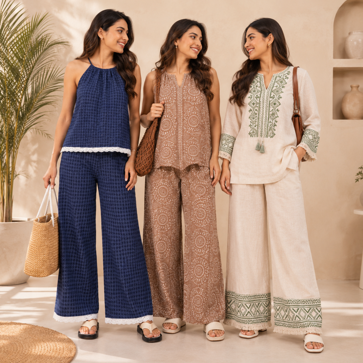 3 Women's Co-Ord Set Outfit | Daily Wear ( CS-8 )