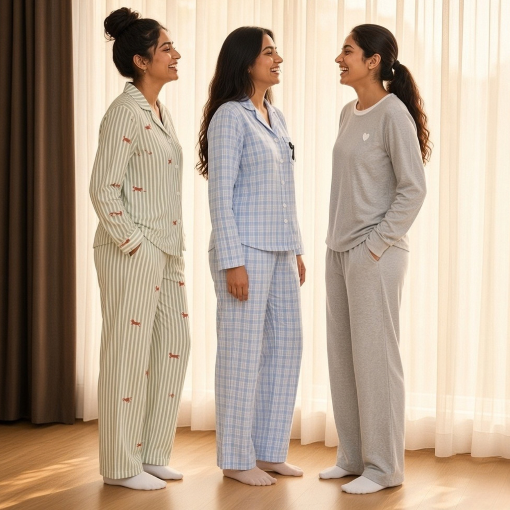 3 Women's Everyday Comfort Night Suit | N8