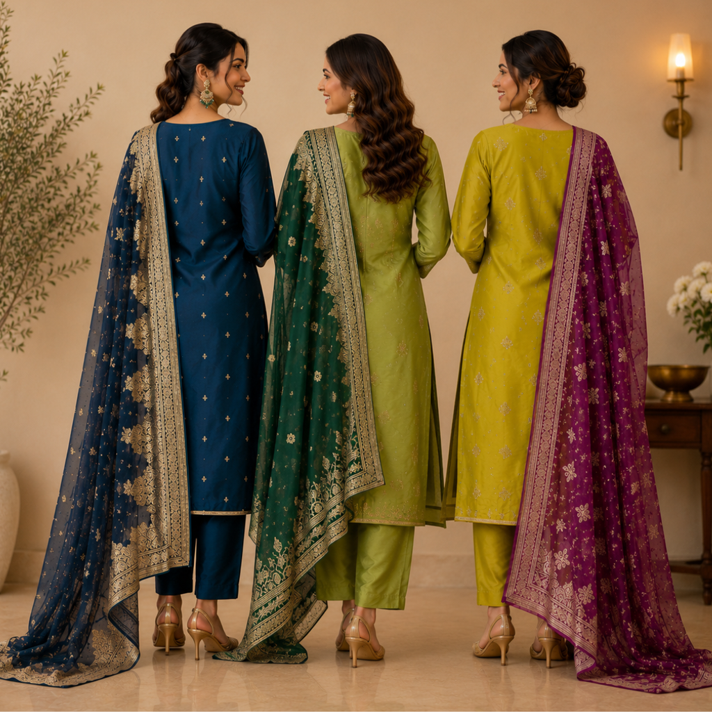 3-Piece Women's Kurti Collection (P-8)