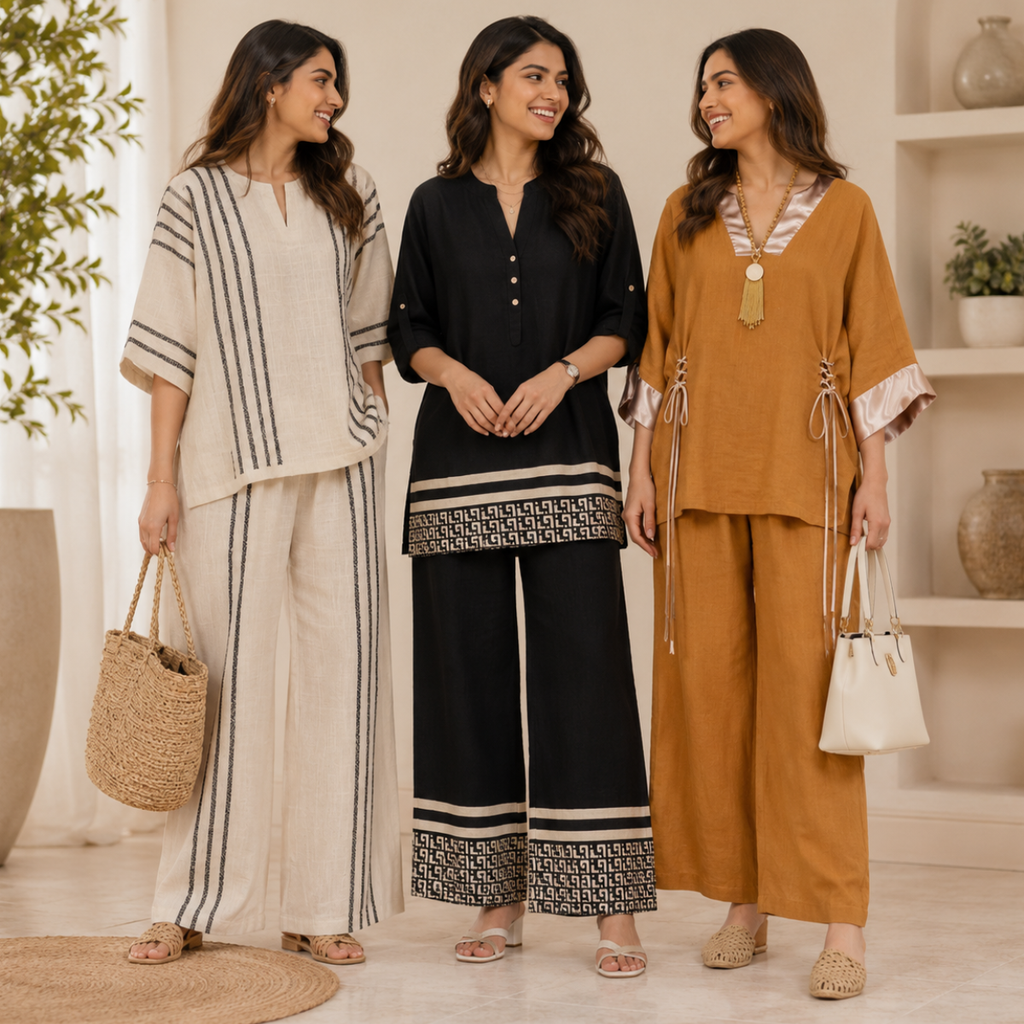 3 Women's Co-Ord Set Outfit | Daily Wear ( CS-9 )