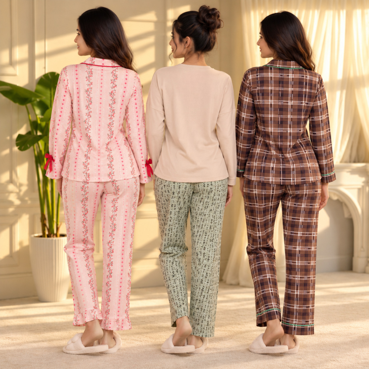 3 Women’s Everyday Night Suit Set | NS9