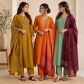 Women's 3 Kurti With Dupatta | Ethnic Wear (K-10)