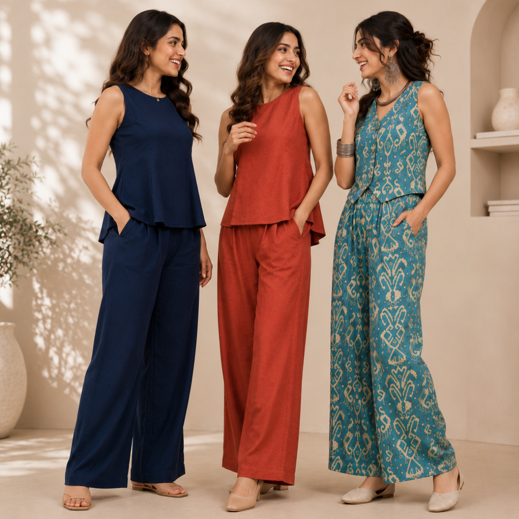 3 Women's Co-Ord Set Outfit | Daily Wear ( CS-1 )