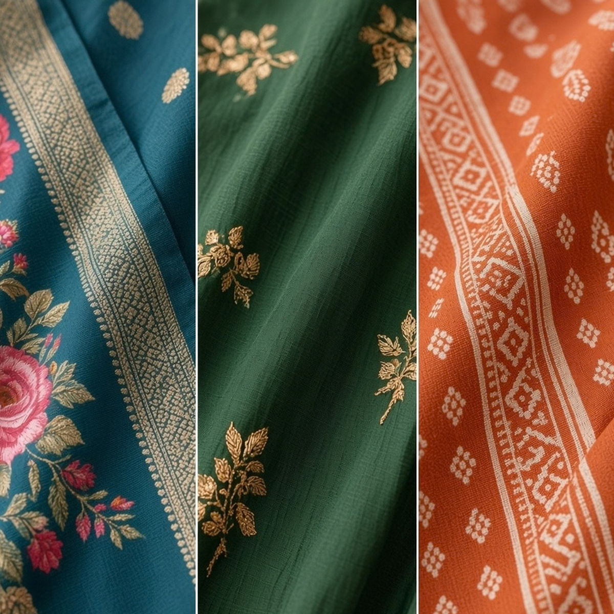 3 Women’s Stylish Kurta Set With Dupatta | KS-1