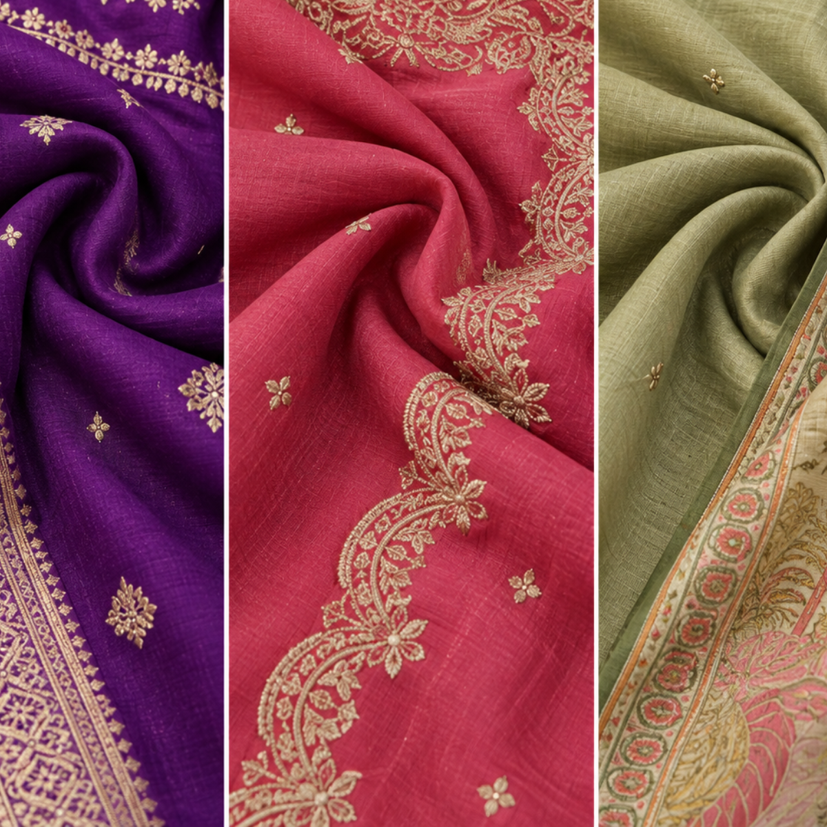 3 Women’s Ethnic Kurta Set With Dupatta | K-1