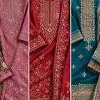 3 Women’s Ethnic Kurta Set With Dupatta | K-9