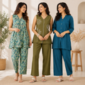 3 Women's Cotton Co-Ord Set ( C2 )