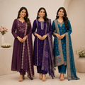 3 Cotton Combo Full Set  - Perfect For Every Occasion ( D-8 )