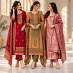 3 Women’s Ethnic Kurta Set With Dupatta | K-2