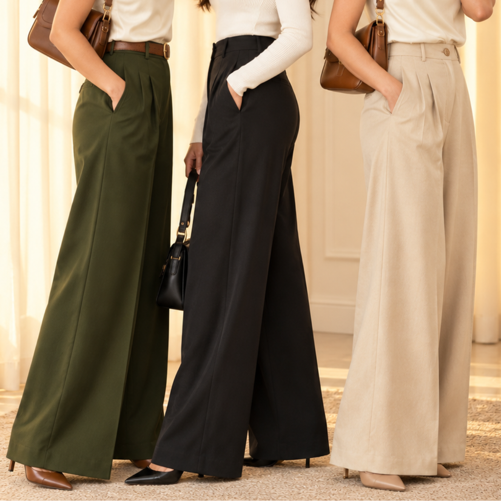 3 Women’s Comfort Fit Trousers ( T2 )