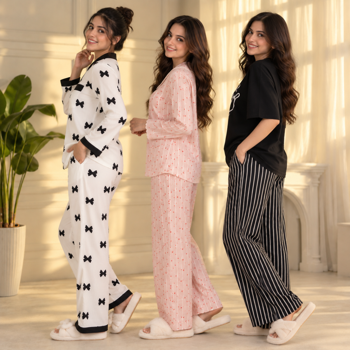 3 Women’s Everyday Night Suit Set | NS2
