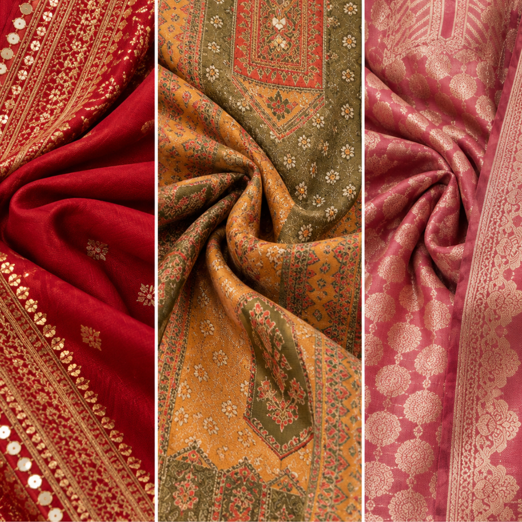 3 Women’s Ethnic Kurta Set With Dupatta | K-2