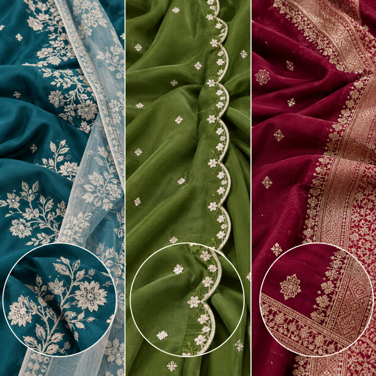 3 Women’s Stylish Kurta Set With Dupatta | KS-2