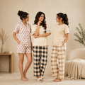 3 Combo Cotton Night Suits (C-3)