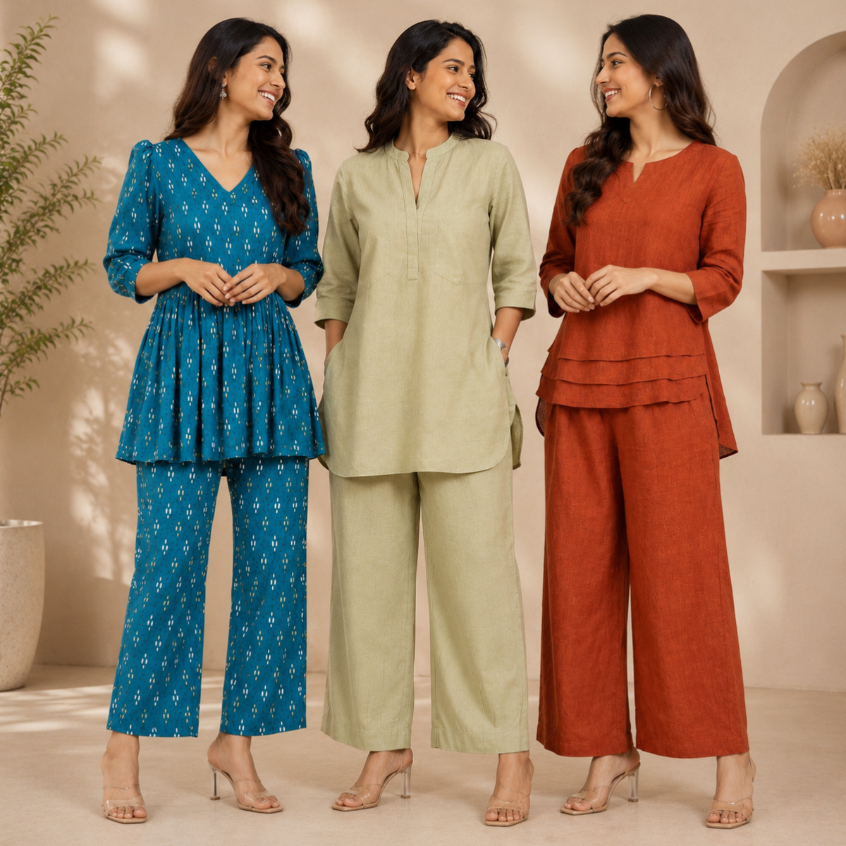 3 Women's Co-Ord Set Outfit | Daily Wear ( CS-3 )