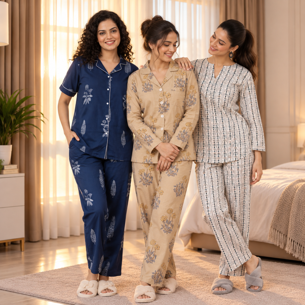 3 Women's Everyday Comfort Night Suit | N3