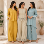 3 Women's Trendy Casual Co-Ord Set ( T3 )