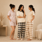 3 Combo Cotton Night Suits (C-3)