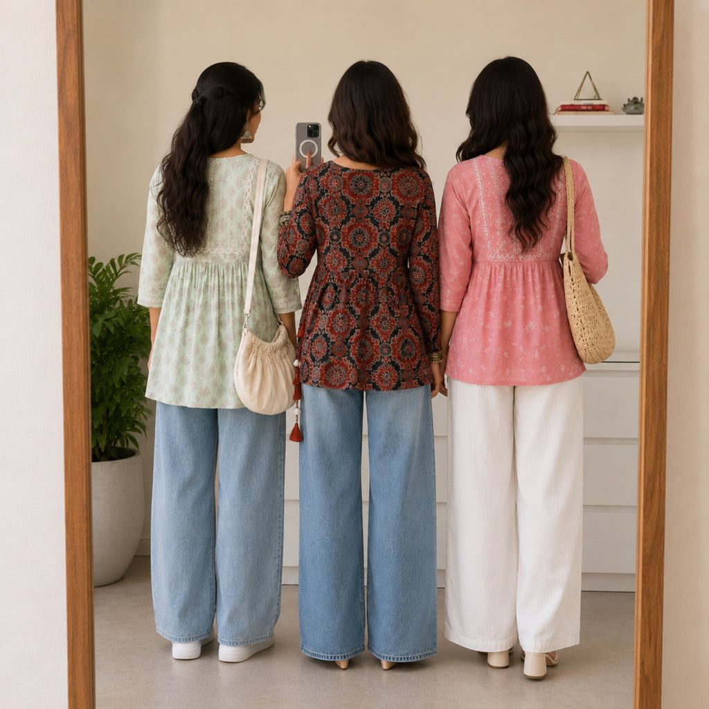 3 Short Kurtis, One Perfect Combo | SK-02