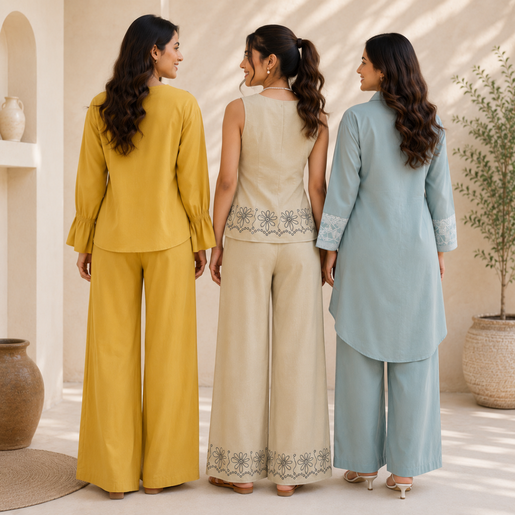 3 Women's Trendy Casual Co-Ord Set ( T3 )