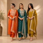3 Cotton Combo Full Set  - Perfect For Every Occasion ( D-9 )