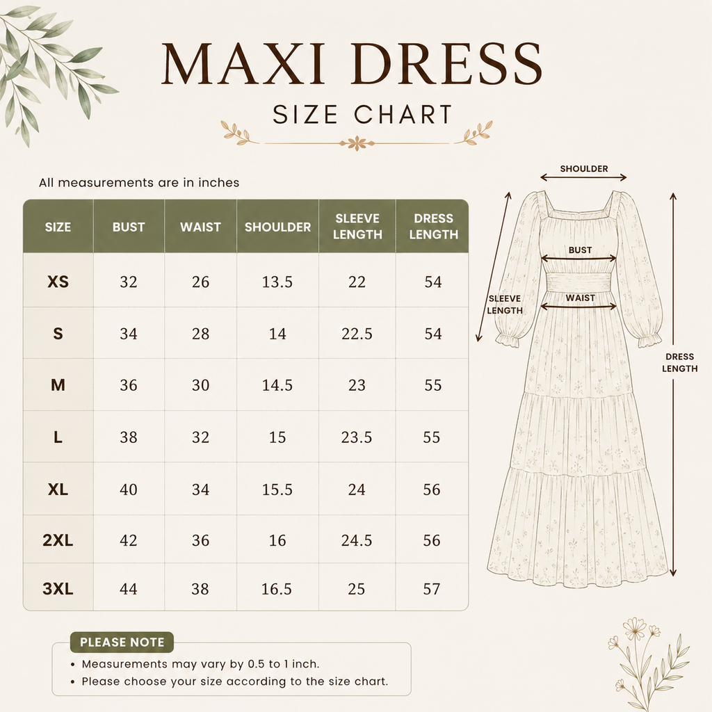 3 Women’s Printed Maxi Dress Collection ( P1 )